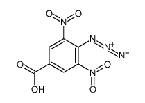 4-azido-3,5-dinitrobenzoic acid Structure