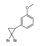 1-(2,2-dibromocyclopropyl)-3-methoxybenzene Structure