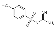 N-[氨基(亚氨基)甲基]-4-甲基苯磺酰胺结构式