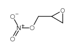 2-Oxiranemethanol,2-nitrate Structure