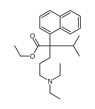 α-[3-(Diethylamino)propyl]-α-(1-methylethyl)-1-naphthaleneacetic acid ethyl ester Structure