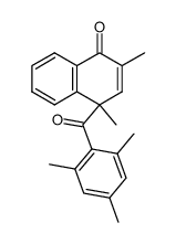 2,4-dimethyl-4-(2,4,6-trimethylbenzoyl)-4H-naphthalen-1-one结构式