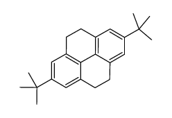 2,7-ditert-butyl-4,5,9,10-tetrahydropyrene结构式
