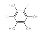 Phenol,2,4-dichloro-3,5,6-trimethyl-结构式