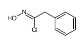 N-hydroxy-2-phenylacetimidoyl chloride Structure