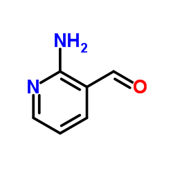 2-氨基-3-吡啶甲醛结构式