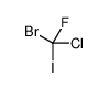 bromo-chloro-fluoro-iodomethane Structure