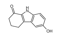 hydroxy-6 dihydro-3,4 carbazole(2H)one-1结构式
