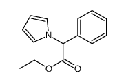 苯基(1H-吡咯-1-基)乙酸乙酯结构式