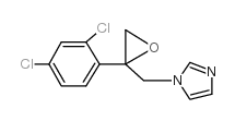 1-[[2-(2,4-二氯苯基)环氧乙烷]甲基]-1H-咪唑结构式
