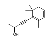 4-(2,6,6-trimethylcyclohexa-1,3-dien-1-yl)but-3-yn-2-ol Structure