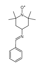 4-benzylideneamino-2,2,6,6-tetramethylpiperidine-1-oxyl Structure