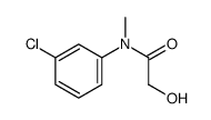 N-(3-chlorophenyl)-2-hydroxy-N-methylacetamide Structure