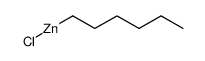 hexylzinc(II) chloride Structure