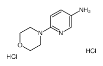 6-(4-Morpholinyl)-3-pyridinamine 3HCl structure