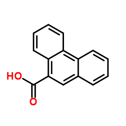 9-Phenanthrenecarboxylic acid Structure