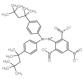 2,2-DI(4-TERT-OCTYLPHENYL)-1-PICRYL-HYDRAZYL, FREE RADICAL Structure
