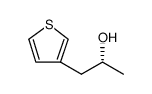 3-Thiopheneethanol, α-methyl-, (αR) Structure