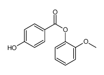 (2-methoxyphenyl) 4-hydroxybenzoate结构式