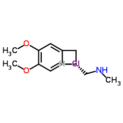 (1S)-4,5-二甲氧基-1-[(甲基氨基)甲基]苯并环丁烷盐酸盐图片