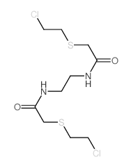 Acetamide,N,N'-1,2-ethanediylbis[2-[(2-chloroethyl)thio]- picture