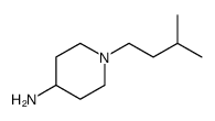 4-Piperidinamine, 1-(3-methylbutyl) Structure