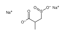 disodium,2-methyl-3-sulfinatopropanoate Structure