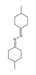 bis-(4-methyl-cyclohexylidene)-hydrazine Structure