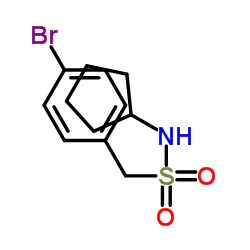 4-溴苯甲基磺酰环戊基胺结构式