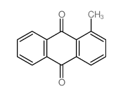 .alpha.-Methylanthraquinone Structure