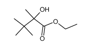 2-hydroxy-2,3,3-trimethyl-butyric acid ethyl ester Structure