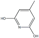 4-Methylpyridine-2,6-diol Structure