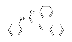 1,1-bis(phenylseleno)-4-phenylbutadiene Structure