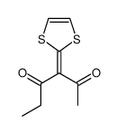 3-(1,3-dithiol-2-ylidene)hexane-2,4-dione Structure