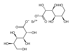 strontium,2,3,4,5,6-pentahydroxyhexanoate Structure