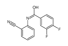 N-(2-氰基苯基)-3,4-二氟苯甲酰胺图片