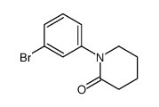 1-(3-bromophenyl)piperidin-2-one Structure