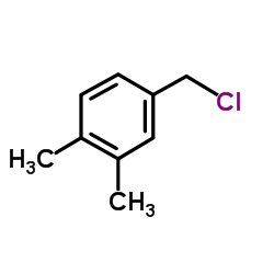 3,4-二甲基氯苄结构式