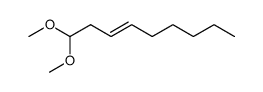 trans-1,1-dimethoxy-3-nonene Structure