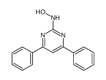 N-(4,6-diphenylpyrimidin-2-yl)hydroxylamine Structure