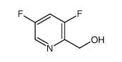 (3,5-二氟吡啶-2-基)甲醇结构式