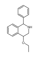 4-ethoxy-1-phenyl-1,2,3,4-tetrahydro-isoquinoline结构式