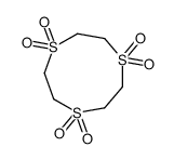 1,4,7-trithionane 1,1,4,4,7,7-hexaoxide Structure