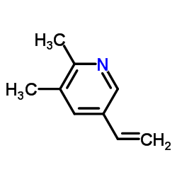 Pyridine, 5-ethenyl-2,3-dimethyl- (9CI) Structure