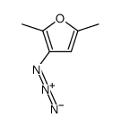 3-azido-2,5-dimethylfuran结构式