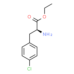 (S)-B-(P-CHLOROPHENYL)ALANINEETHYLESTER结构式