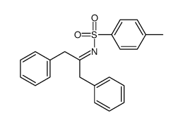 N-(1,3-diphenylpropan-2-ylidene)-4-methylbenzenesulfonamide Structure