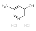 3-氨基-5-羟基吡啶二盐酸盐结构式