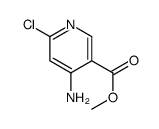 4-氨基-6-氯烟酸甲酯结构式