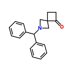 2-(Diphenylmethyl)-2-azaspiro[3.3]heptan-5-one Structure